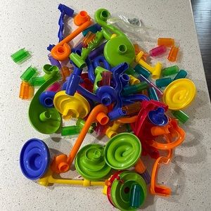 Marble Run Set, approximately 75 pieces